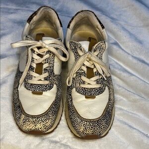 Madewell Women's Sneakers - White and Brown